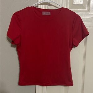 Ragdoll Women’s Red Short Sleeve Top